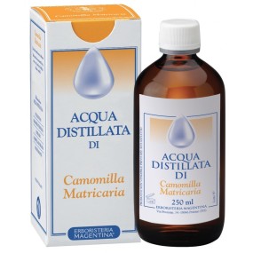 Acqua distillata camomilla matricaria 250 ml erboristeria magentina