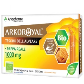 ARKOROYAL® PAPPA REALE 1000 MG BIO integratore alimentare 10 fiale Arkopharma