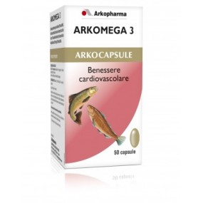 Arkocapsule® arkomega 3 integratore alimentare 50 capsule arkopharma