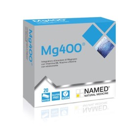 Mg400 integratore alimentare 20 bustine Named
