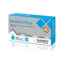 Multivit Plus integratore alimentare 30 compresse Named