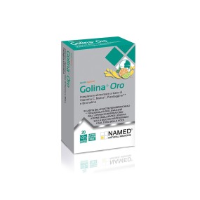 Golina® oro gusto agrumi integratore alimentare 20 compresse named
