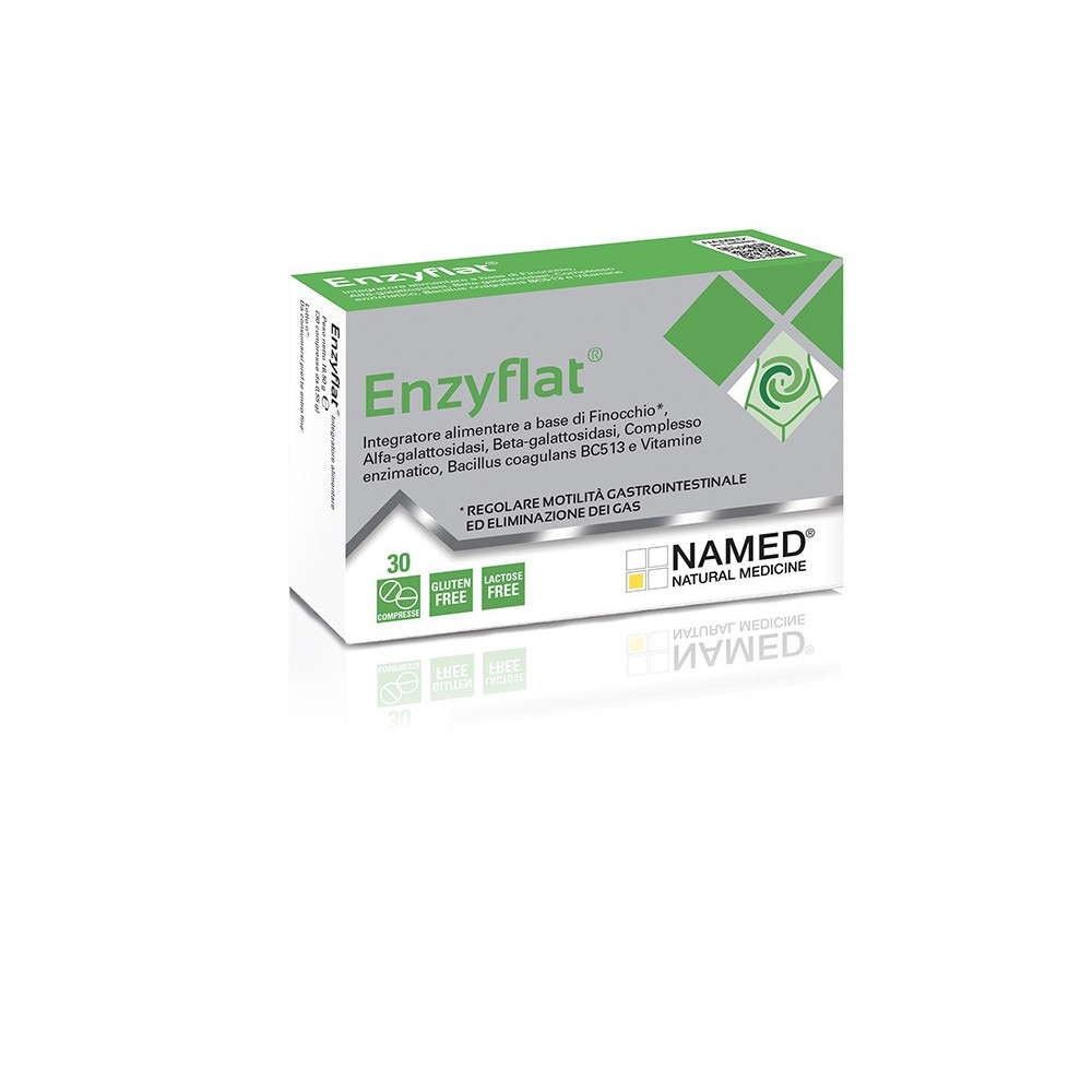 Enzyflat® integratore alimentare 30 compresse Named