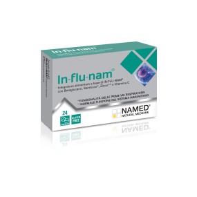 In-flu-nam® integratore alimentare 24 compresse named