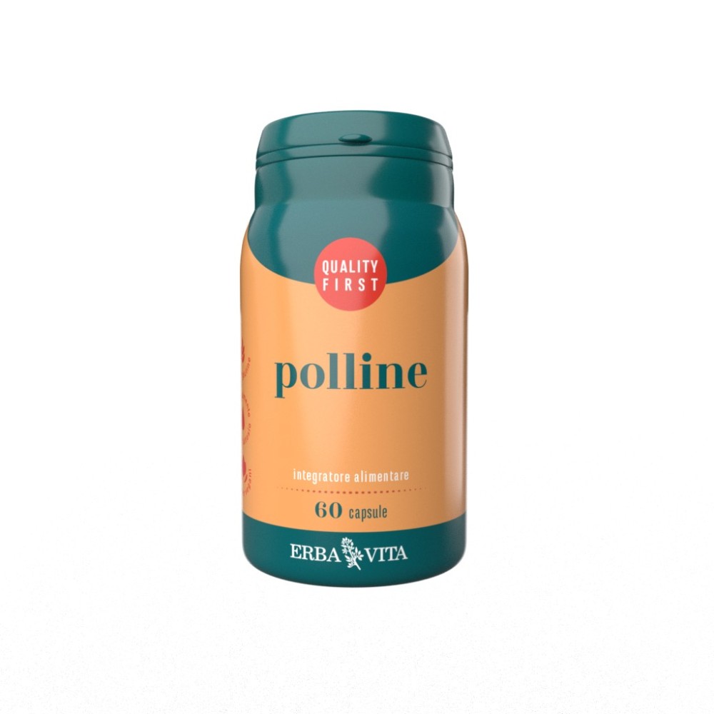 Integratore alimentare Polline 60 capsule Erba Vita
