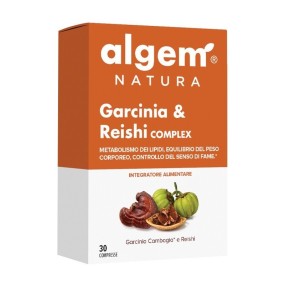 Garcinia & Reishi Complex integratore alimentare 60 compresse Algem Natura