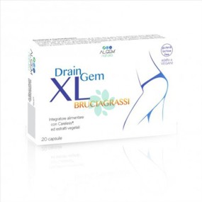 Drain gem xl bruciagrassi integratore alimentare 20 capsule algem natura