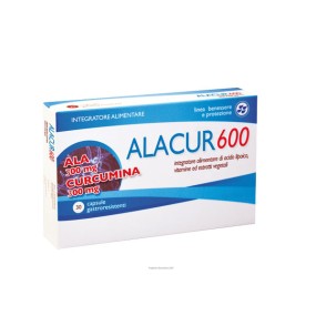 Alacur 600 integratore alimentare 30 capsule Aqua Viva