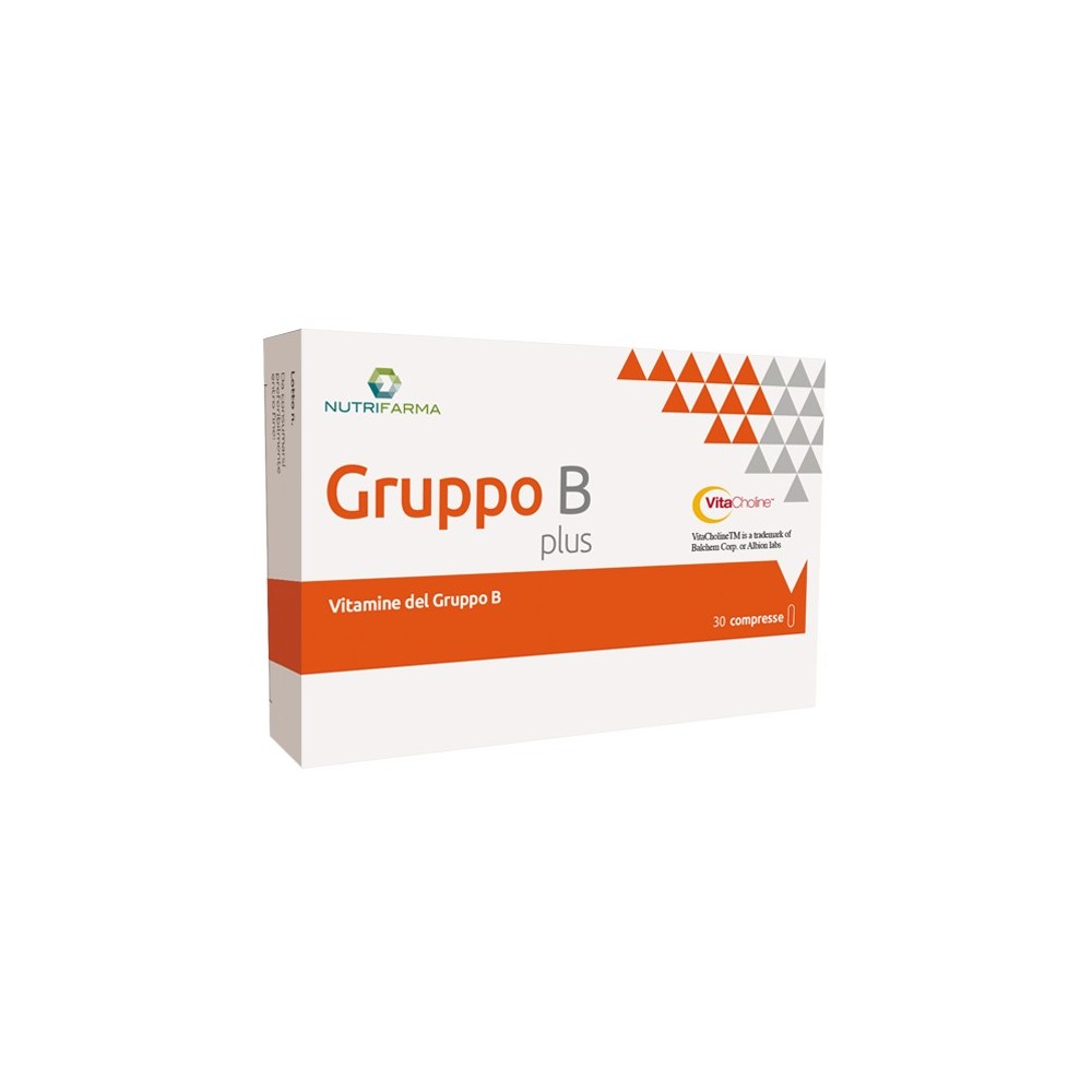 Gruppo b plus integratore alimentare 30 compresse aqua viva