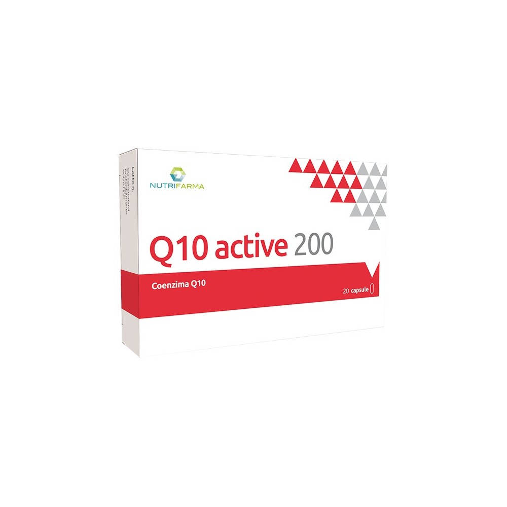 Q10 active 200 integratore alimentare 20 capsule aqua viva