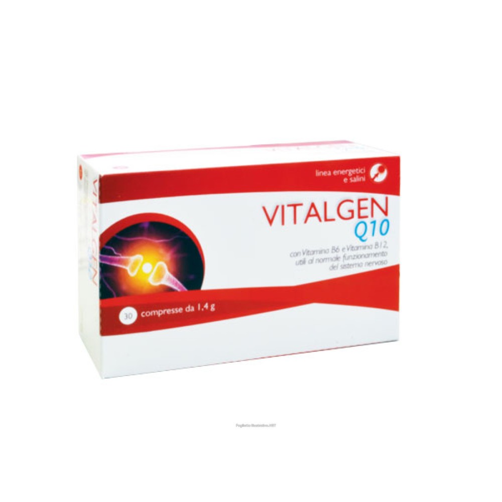 Vitalgen q10 integratore alimentare 30 compresse aqua viva