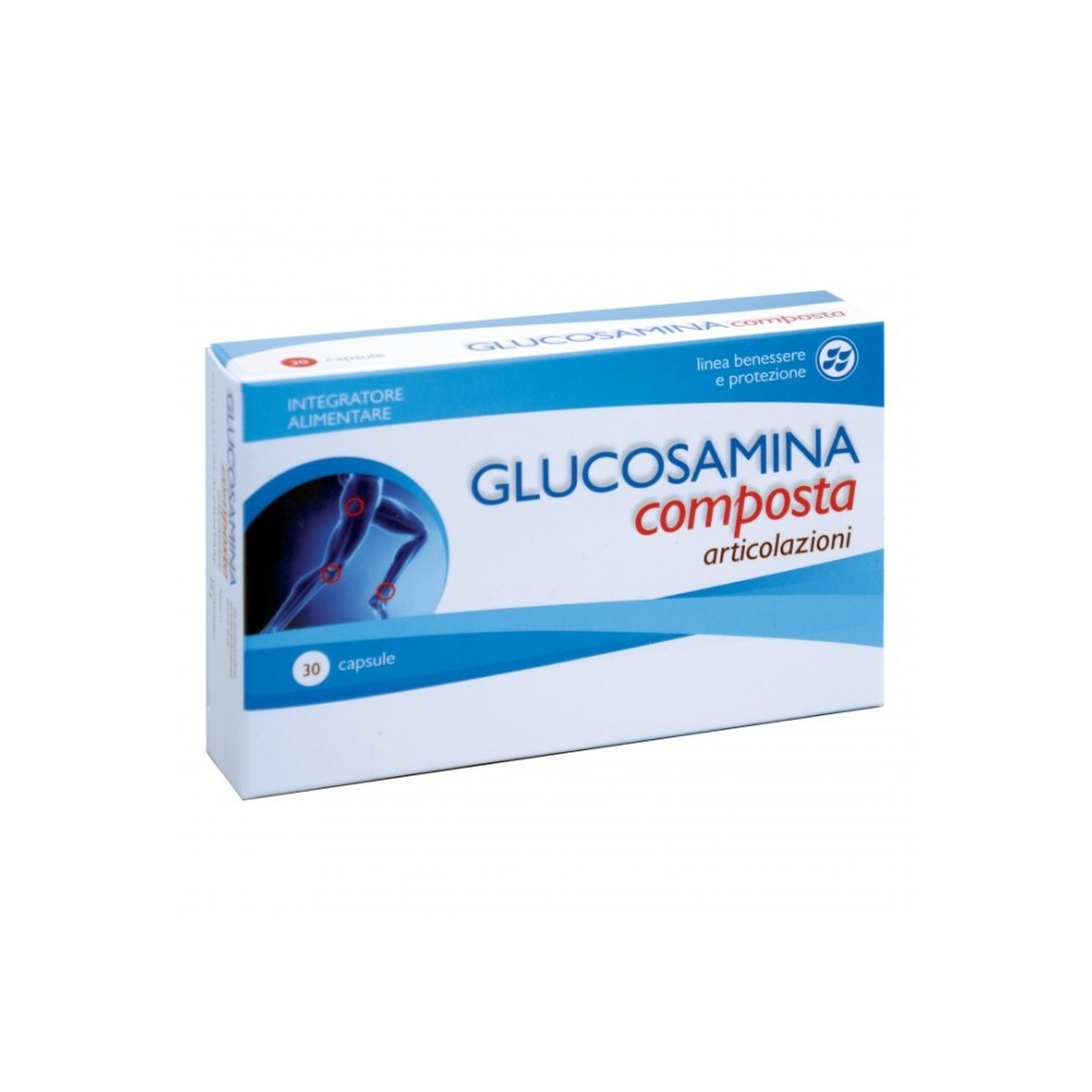 Glucosamina Composta Vegetale integratore alimentare 30 capsule Aqua Viva
