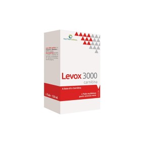 Levox 3000 carnitina integratore alimentare 6 fiale Aqua Viva