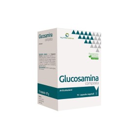 Glucosamina composta vegetale integratore alimentare 90 capsule aqua viva