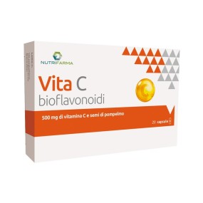 Vita C bioflavonoidi integratore alimentare 20 capsule Aqua Viva
