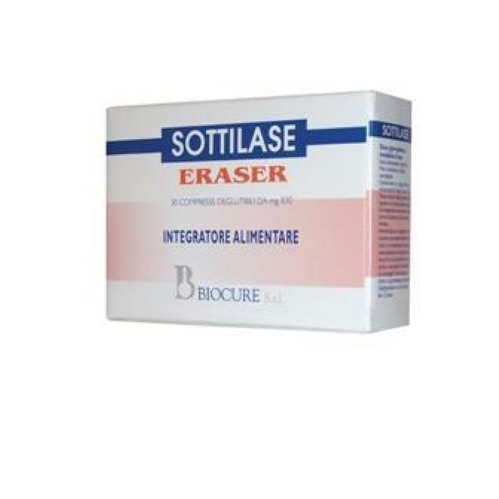 Sottilase eraser integratore alimentare 30 compresse biocure
