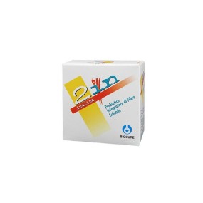 2in inulina fibra solubile integratore alimentare 20 bustine biocure