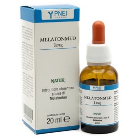 Natur melatonmed 1 mg gocce 20 ml integratore alimentare