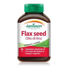 Flax Seed Salmon oil integratore alimentare 90 perle Biovita