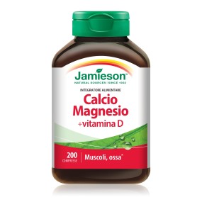 Calcio Magnesio con Vitamina D integratore alimentare 200 compresse Biovita