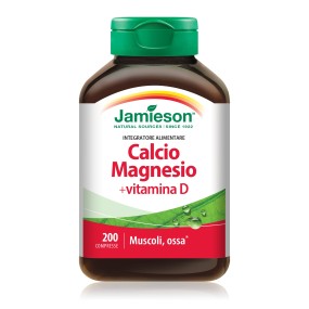 Calcio magnesio con vitamina d integratore alimentare 200 compresse biovita
