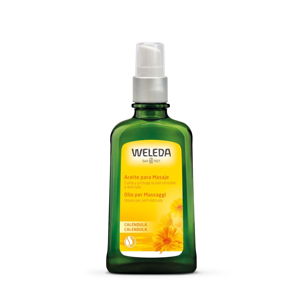 Olio per massaggi calendula 100 ml weleda
