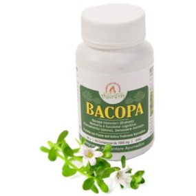 Bacopa integratore alimentare 60 compresse Bliss Ayurveda