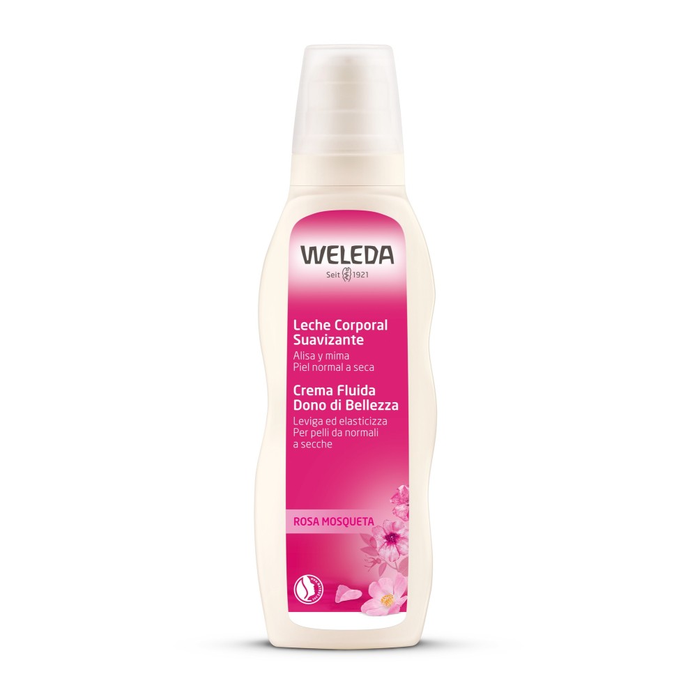 Crema fluida rosa mosqueta 200 ml weleda