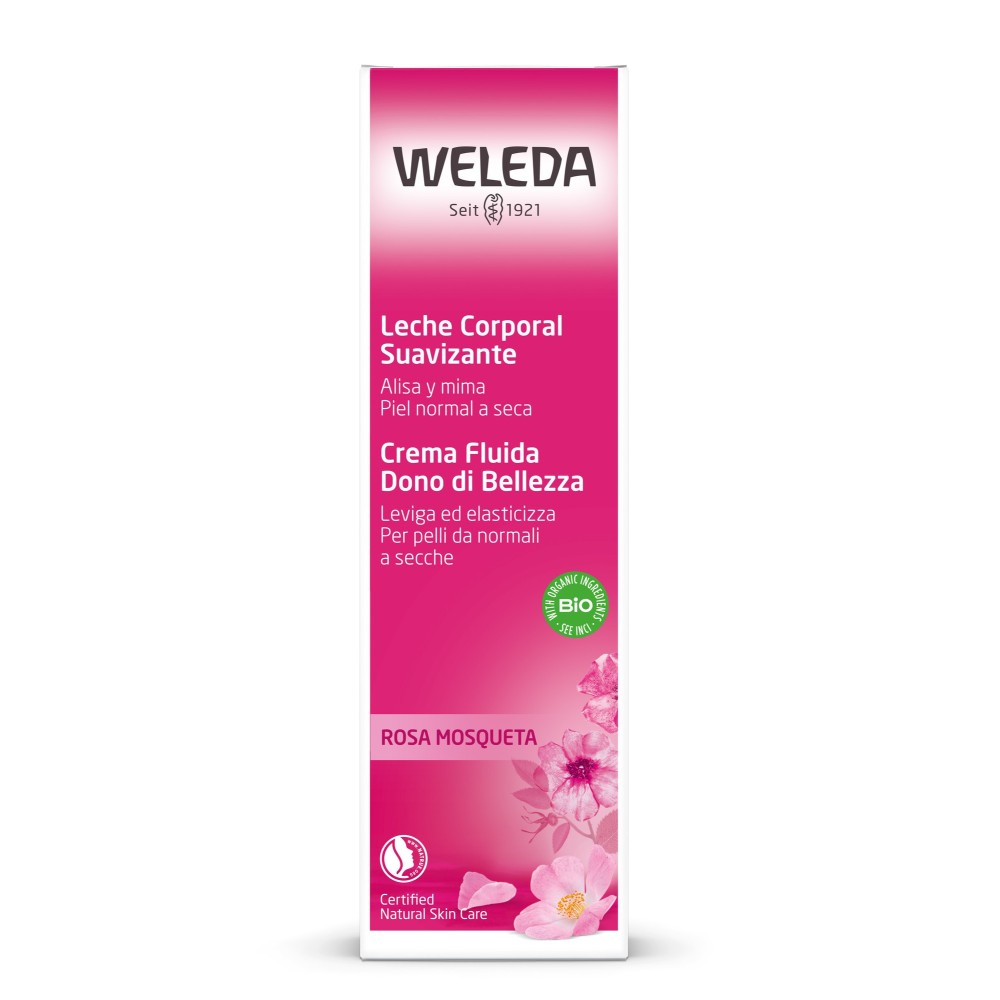 Crema fluida rosa mosqueta 200 ml weleda