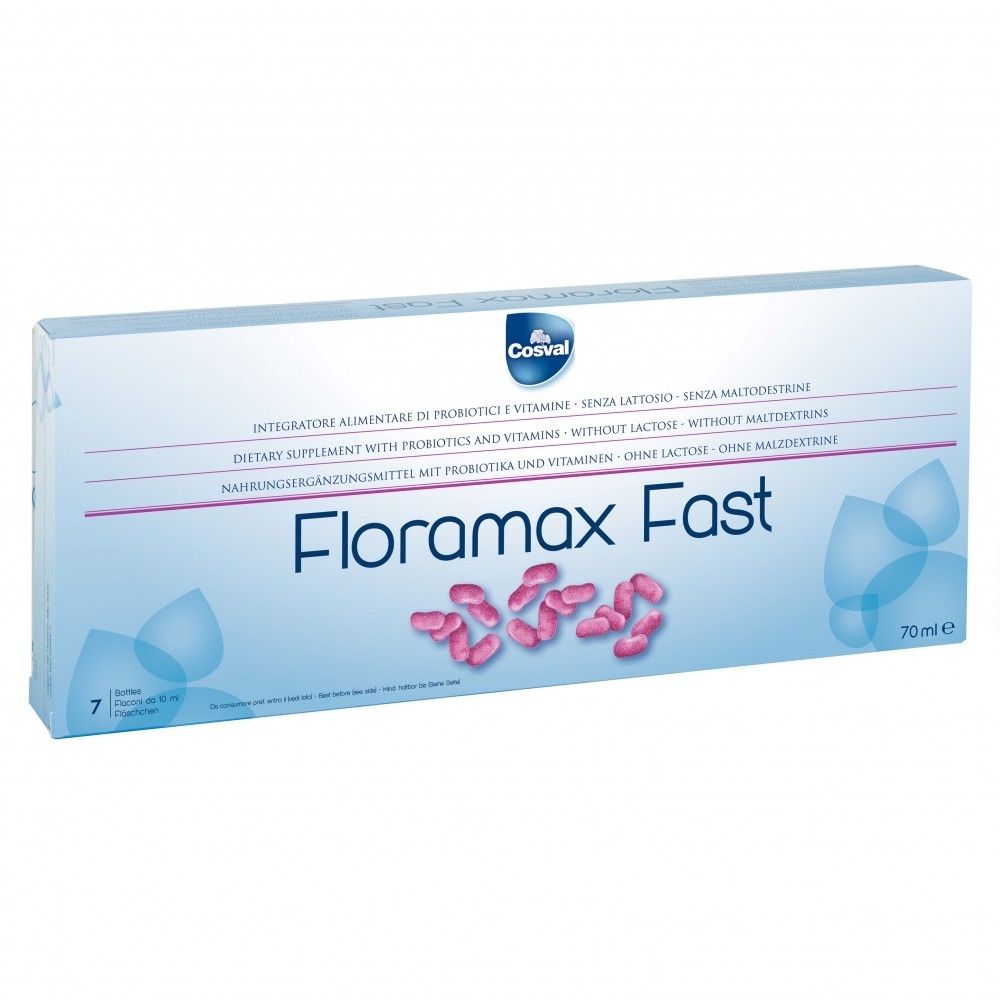 Floramax fast 7 flaconi 10ml Cosval