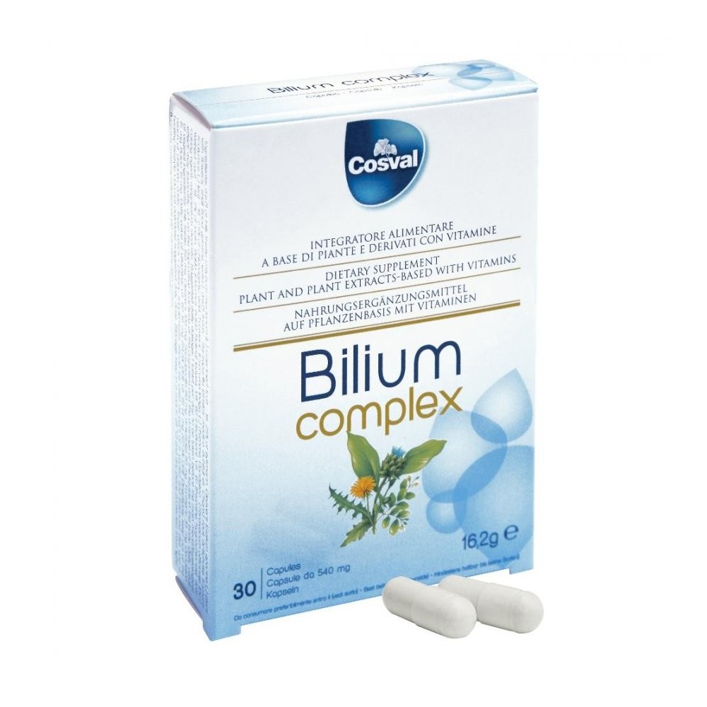 Bilium Complex 30 Compresse Cosval