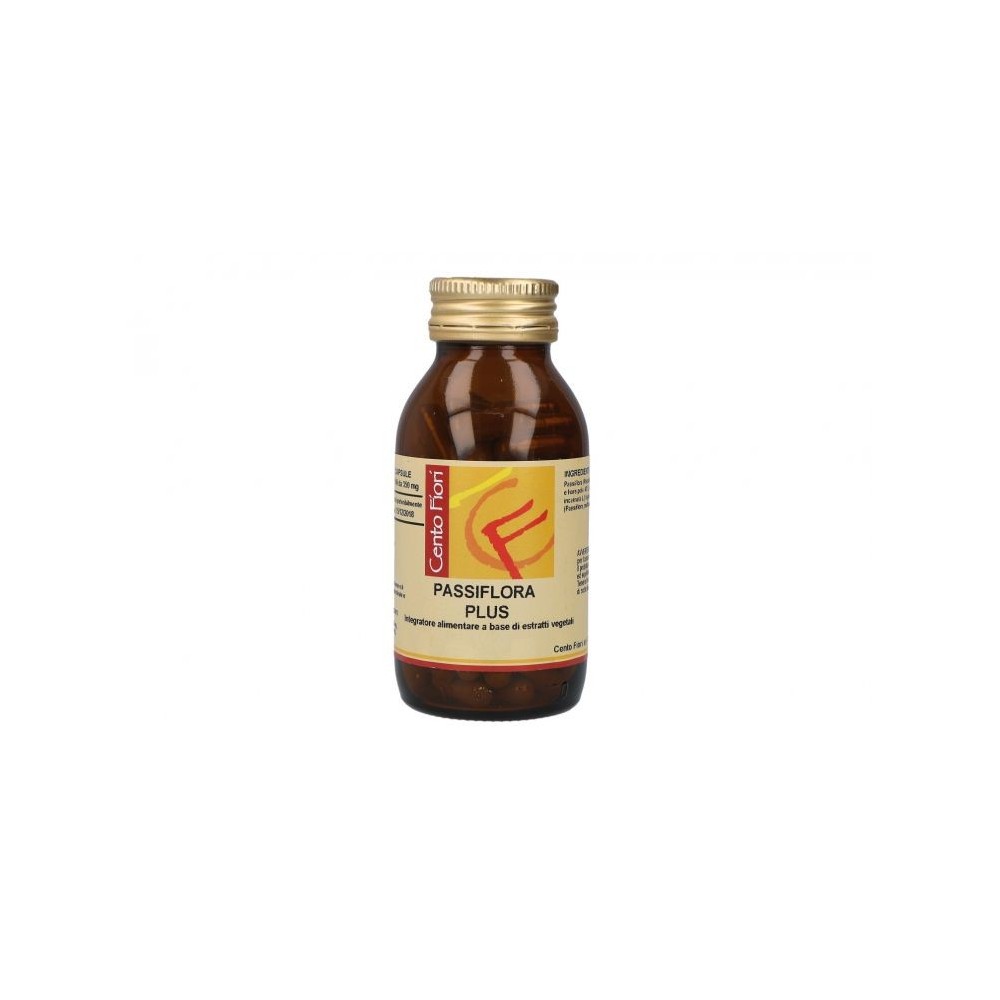 Passiflora plus integratore alimentare 100 capsule vegetali cento fiori