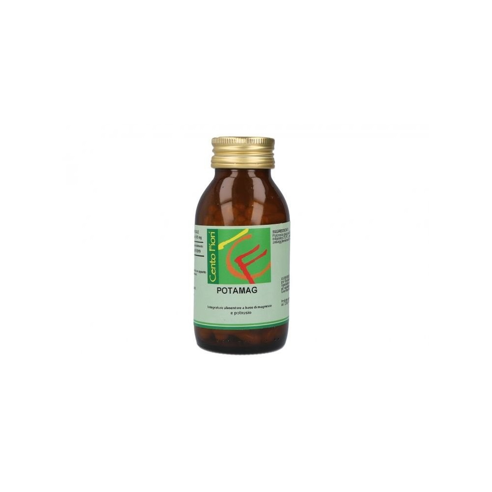 Potamag integratore alimentare 100 capsule vegetali cento fiori