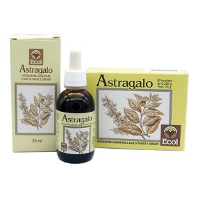 Astragalo integratori alimentare 50 tavolette ecol