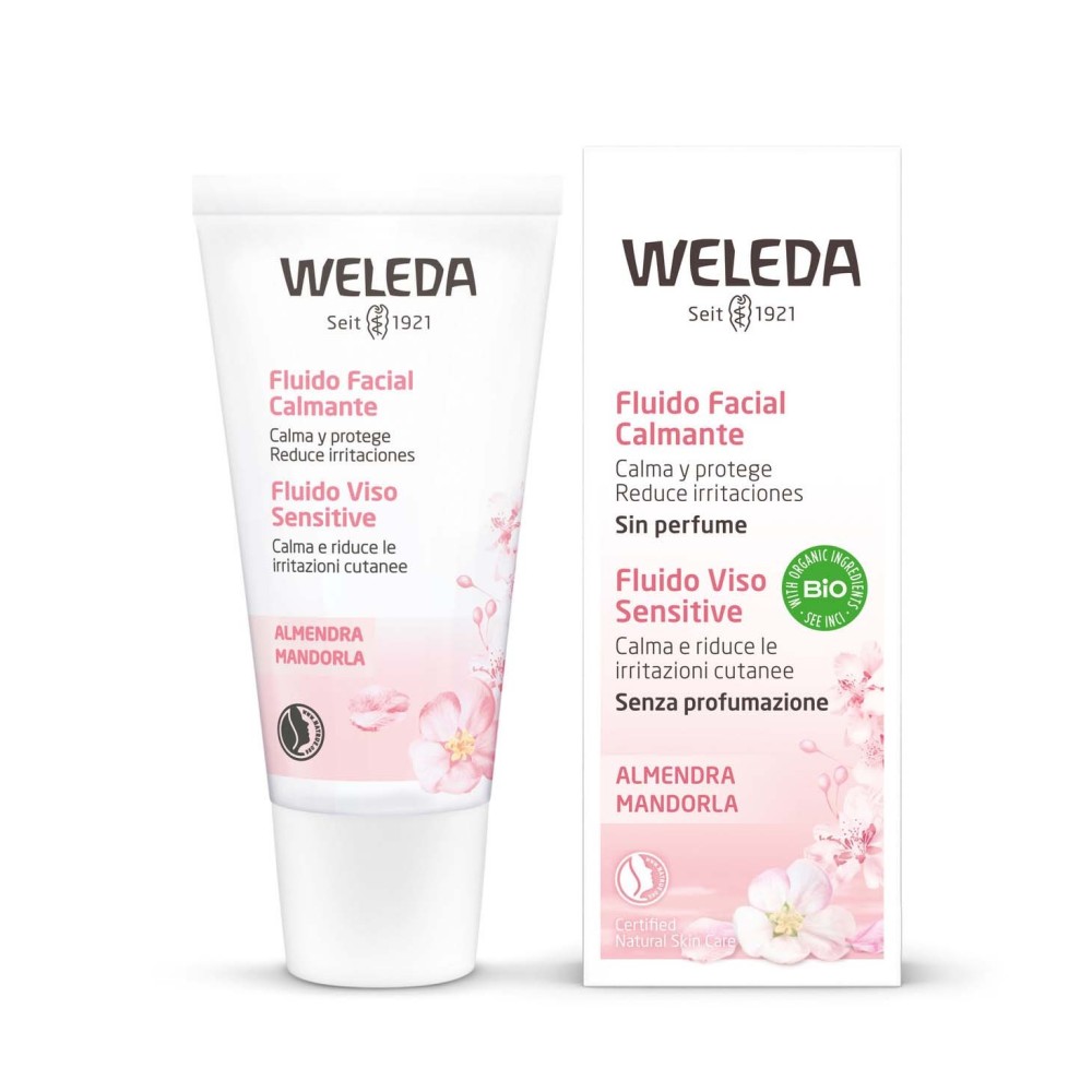Fluido viso mandorla sensitive 30 ml weleda