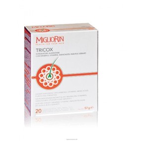 Migliorin Tricox Integratore anticaduta 40 capsule + 40 tavolette + 40 gellule Cosval