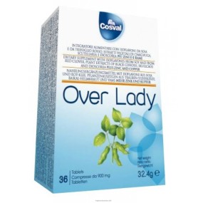 Over lady 36 compresse integratore alimentare cosval