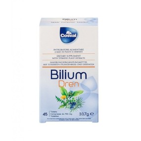 Bilium dren integratore alimentare 45 capsule cosval