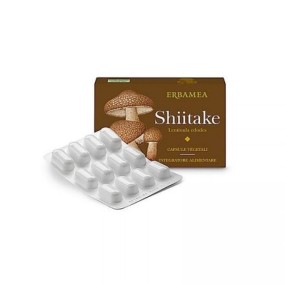 SHITAKE integratore alimentare 24 capsule vegetali Erbamea