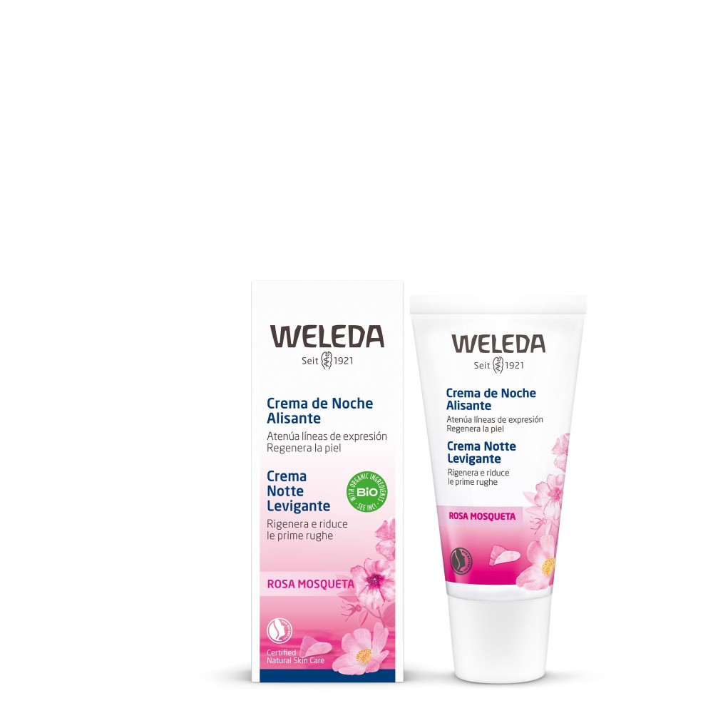Crema notte levigante rosa mosqueta 30 ml weleda