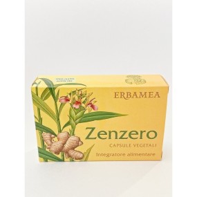 Integratore Zenzero alimentare 24 capsule Erbamea