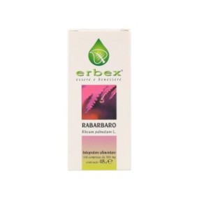 Rabarbaro integratore alimentare 160 compresse erbex