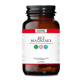 Natur Bio Magnesio 30 capsule vegetali Integratore alimentare