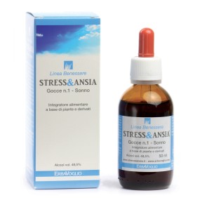 STRESS E ANSIA Gocce n° 1 50 ml Erbavoglio