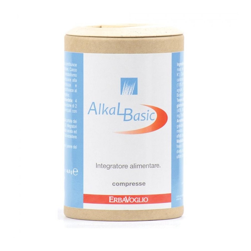 Alkal basic integratore alimentare 60 compresse erbavoglio