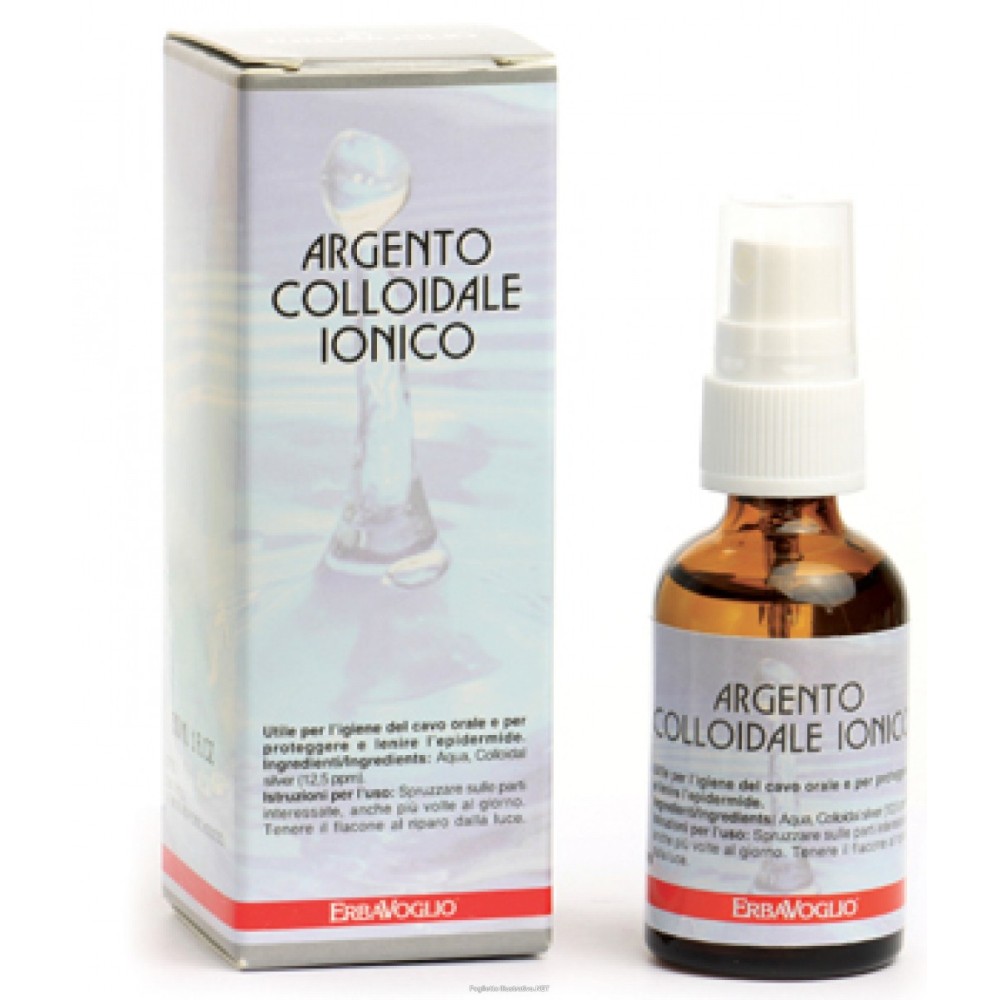 Argento colloidale ionico 30 ml erbavoglio