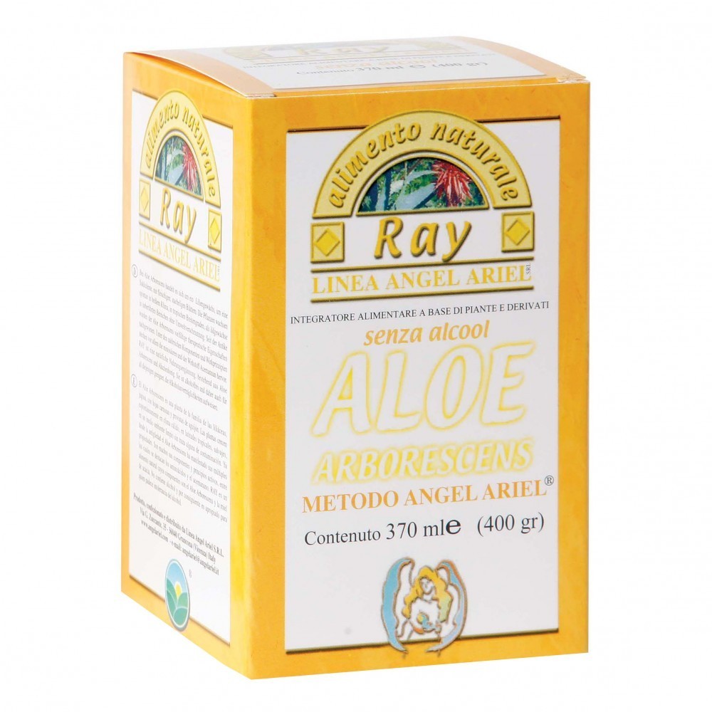Ray aloe arborescens senza alcol integratore alimentare 370 ml linea angel ariel