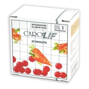 Carot lif integratore alimentare 50 tavolette tutto o niente
