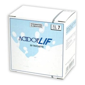 Acidof lif integratore alimentare 50 tavolette tutto o niente