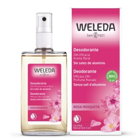 Deodorante spray rosa mosqueta 100 ml weleda